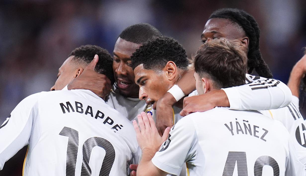 Garcia dan Bellingham Sumbang Gol, Real Madrid Tundukkan Real Oviedo di Liga Spanyol
