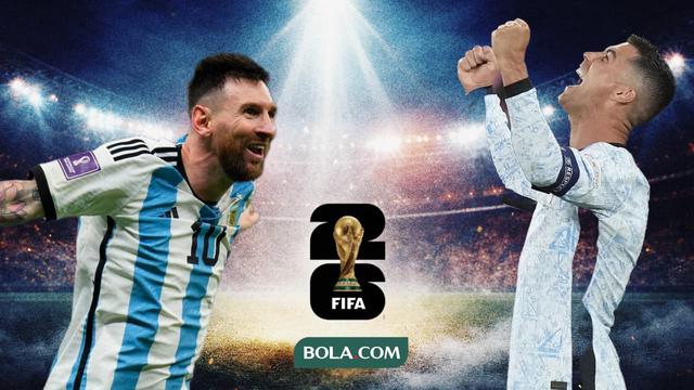 Messi Tempel Ronaldo! Persaingan Dua GOAT Berlanjut di Piala Dunia 2026