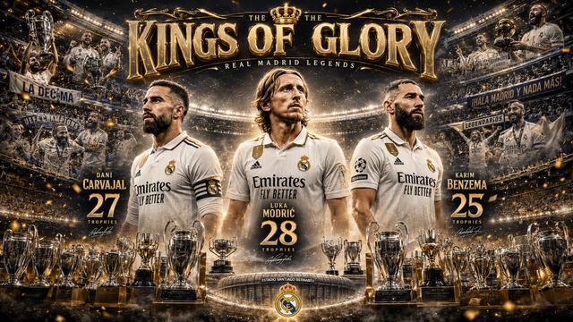 Cristiano Ronaldo Tak Termasuk, Ini 6 Pemain dengan Trofi Terbanyak dalam Sejarah Real Madrid