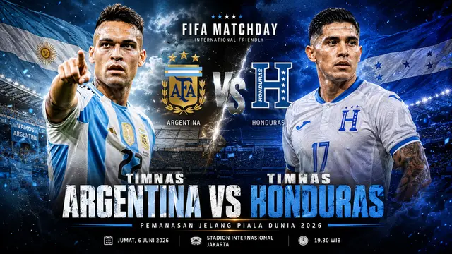 Prediksi Uji Coba Jelang Piala Dunia 2026, Argentina Vs Honduras: Tes Tanpa Lionel Messi