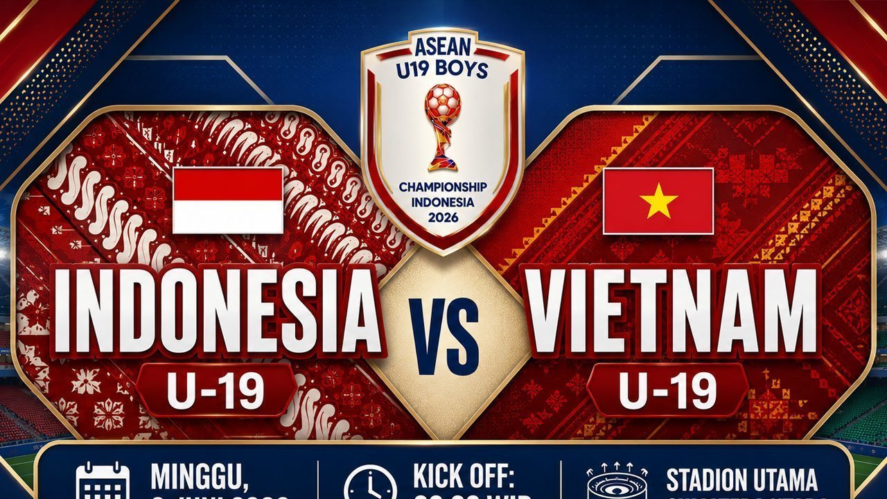 Prediksi Timnas Indonesia U-19 vs Vietnam U-19 7 Juni 2026