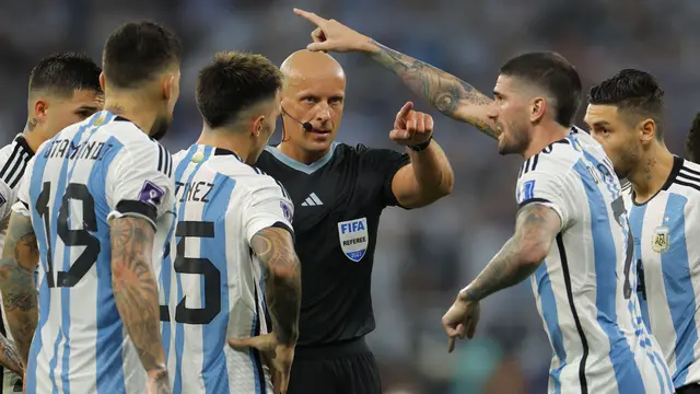 Wasit Final Piala Dunia 2022 Kembali Pimpin Laga Argentina di Piala Dunia 2026 Melawan Aljazair