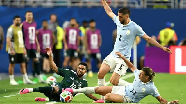 Hasil Piala Dunia 2026: Cetak Gol Lebih Dulu, Arab Saudi Curi Poin dari Uruguay
