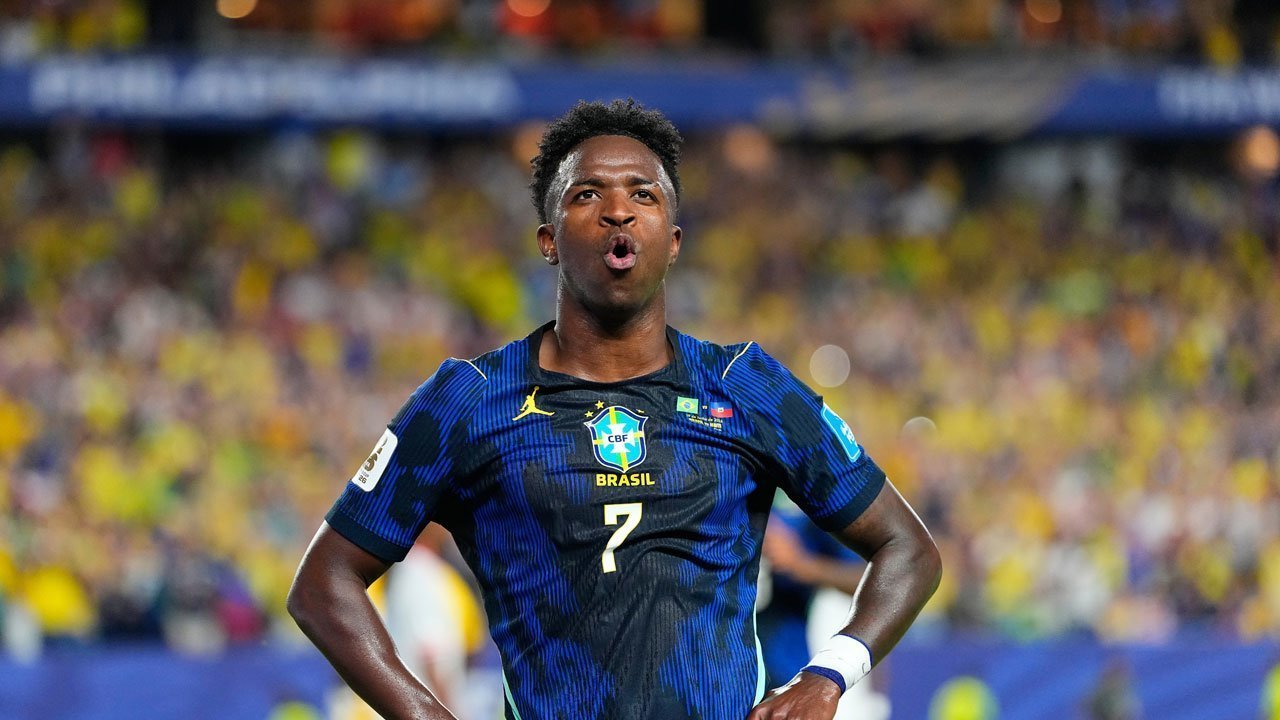 Man of the Match Brasil vs Haiti: Vinicius Junior