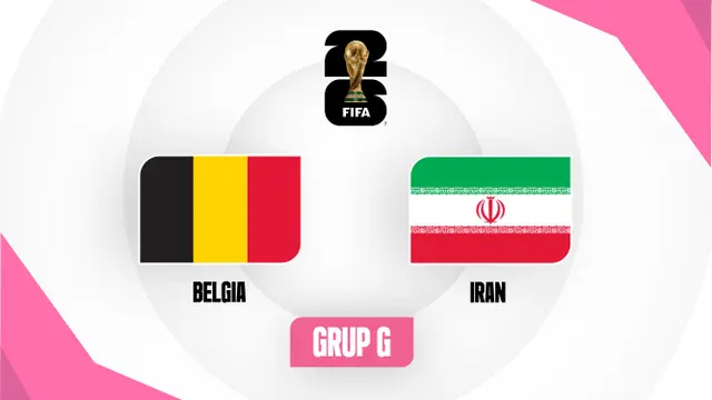 Prediksi Belgia Vs Iran di Piala Dunia 2026: Momentum Tepat Buka Tren Kemenangan
