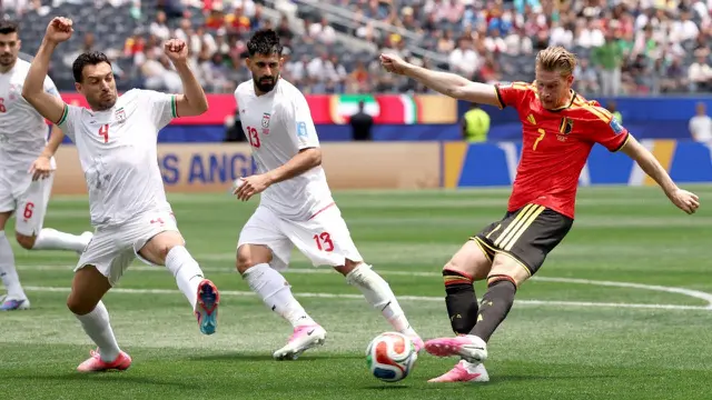 Hasil Piala Dunia 2026: Belgia Main 10 Orang, Iran Gagal Manfaatkan Keunggulan