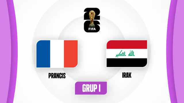 Prediksi Piala Dunia 2026 Prancis Vs Irak: Bukan Lawan Sepadan buat Les Bleus