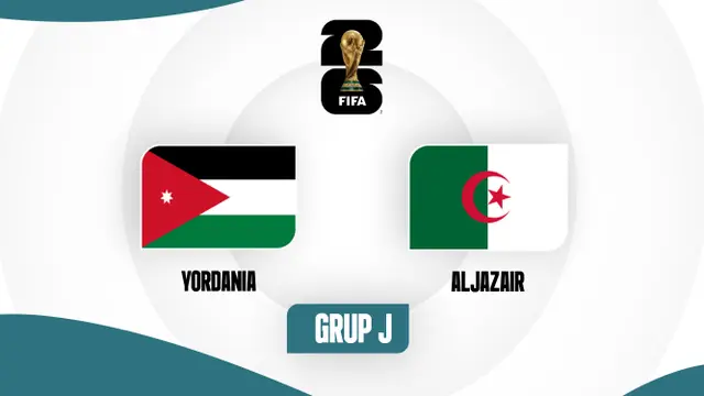 Prediksi Yordania Vs Aljazair di Piala Dunia 2026: Duel Terluka Pemburu Kemenangan Perdana