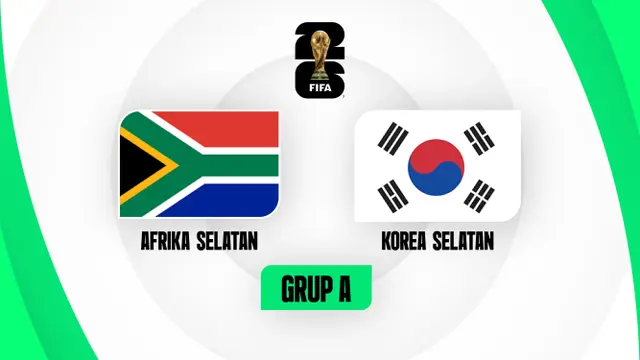 Prediksi Afrika Selatan Vs Korea Selatan di Piala Dunia 2026: Kans Besar Taegeuk Warriors Tembus Fase Gugur