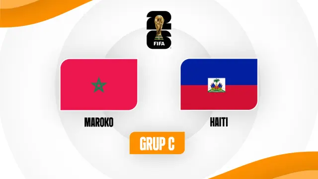 Prediksi Maroko Vs Haiti di Piala Dunia 2026: Atlas Lions Incar Tiket 32 Besar, Les Grenadiers Main Demi Harga Diri