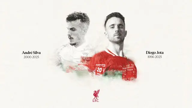 Setahun Kepergian Diogo Jota dan Andre Silva, Liverpool Resmikan Monumen Forever 20