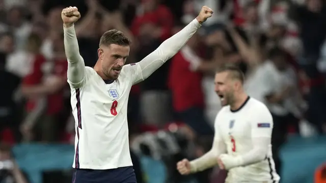 Selebrasi Berlebihan, Jordan Henderson Jadi Tumbal Kemenangan Inggris