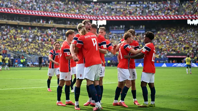 Inggris Pakai Seragam Klasik, Norwegia Pilih Kombinasi Tak Biasa di Perempat Final Piala Dunia 2026