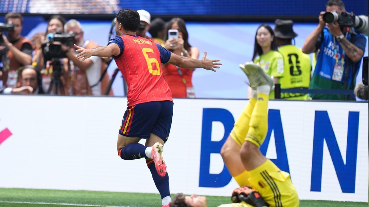 Hasil Spanyol vs Belgia: Merino Lagi-lagi Jadi Pahlawan, Hantarkan La Furia Roja ke Semifinal