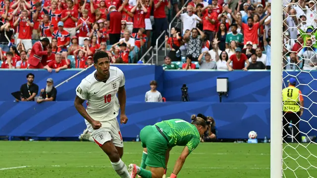 Inggris ke Semifinal Piala Dunia 2026, Brace Jude Bellingham Depak Norwegia