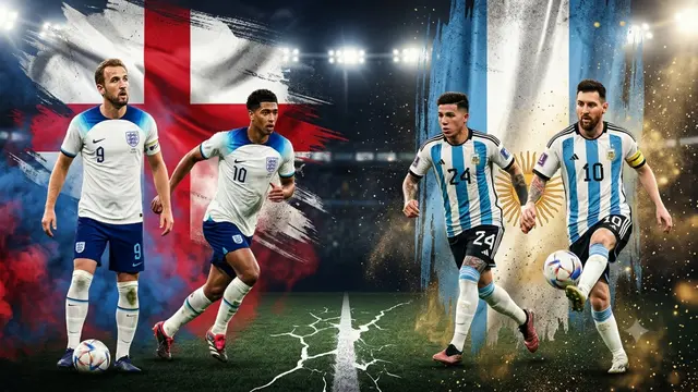Nonton Live Streaming Inggris Vs Argentina di Semifinal Piala Dunia 2026