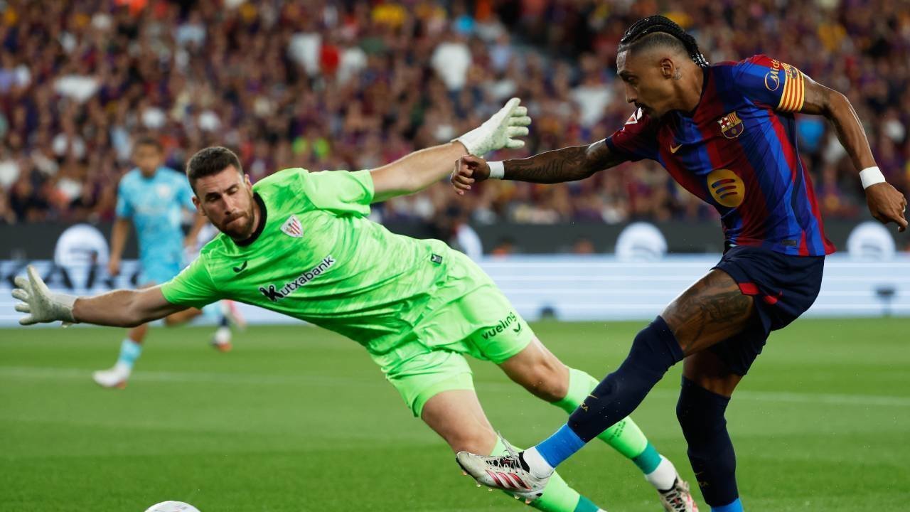 Man of the Match Barcelona vs Bilbao: Unai Simon