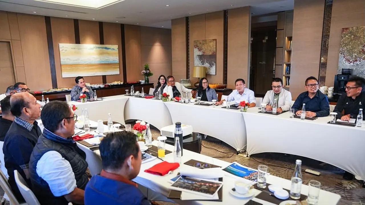 Erick Thohir Gelar Rapat Exco PSSI Termasuk Evaluasi Timnas Indonesia, Begini Hasilnya