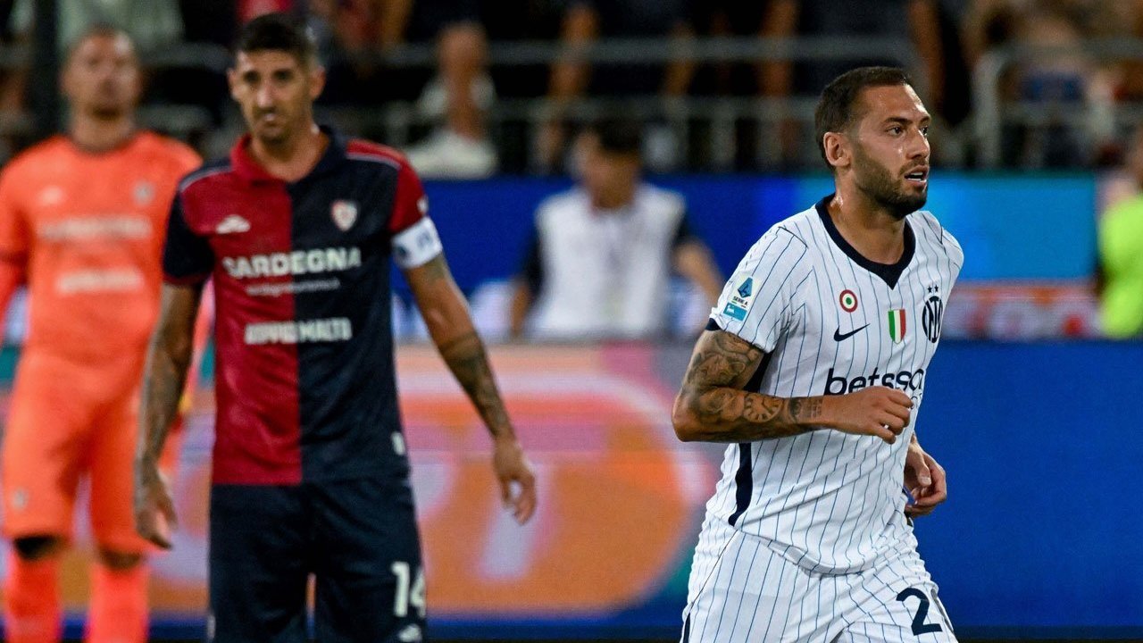 Man of the Match Cagliari vs Inter Milan: Hakan Calhanoglu