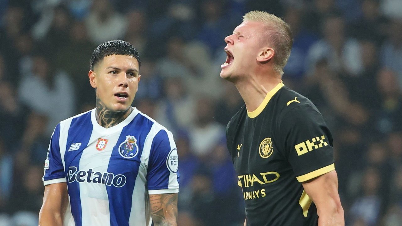 Hasil Porto vs Man City: Ditentukan 2 Gol Erling Haaland